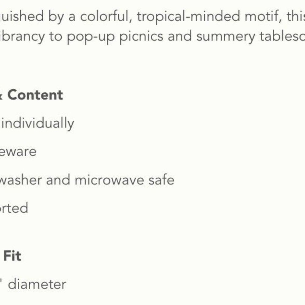 Set of 4 piece Anthropologie Macaria Dessert Plate - Picture 8 of 8